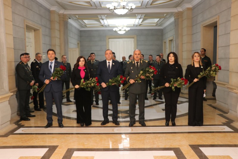  Hərbi Prokurorluqda Ulu Öndər Heydər Əliyevin vəfatının ildönümü ilə bağlı anım mərasimi keçirilib - FOTO 