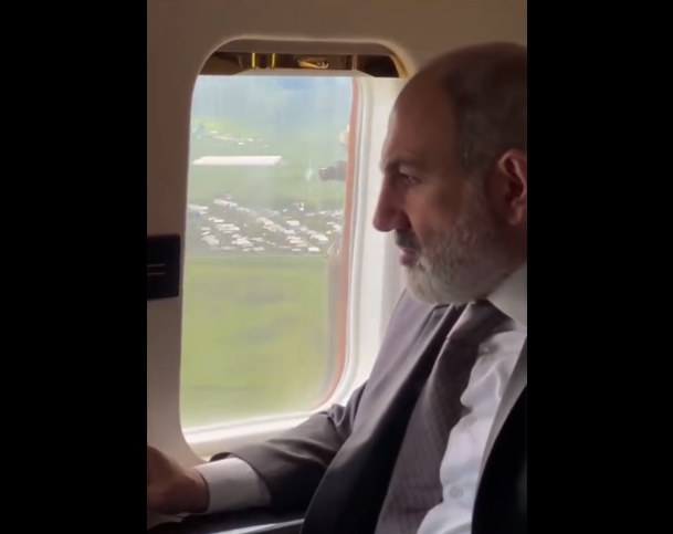  Paşinyanın helikopteri MƏCBURİ ENİŞ ETDİ 