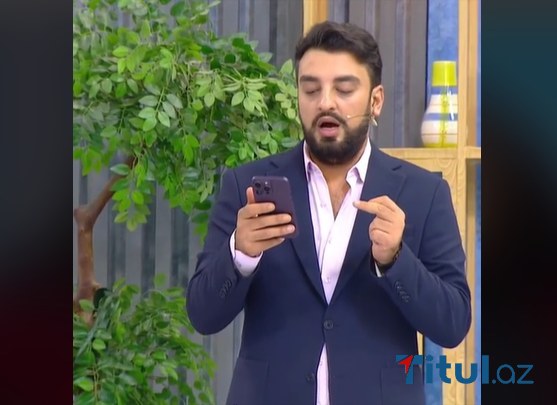 Aparıcı kişi müğənninin Vəfa Şərifova ilə bağlı yazdığı MESAJI EFİRDƏ OXUDU + VİDEO