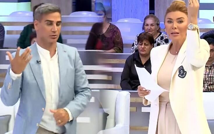  Doğuş Xoşqədəmlə mübahisə edib, EFİRDƏN GETDİ - VİDEO 